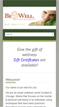 Mobile Screenshot of be-well-chicago.com